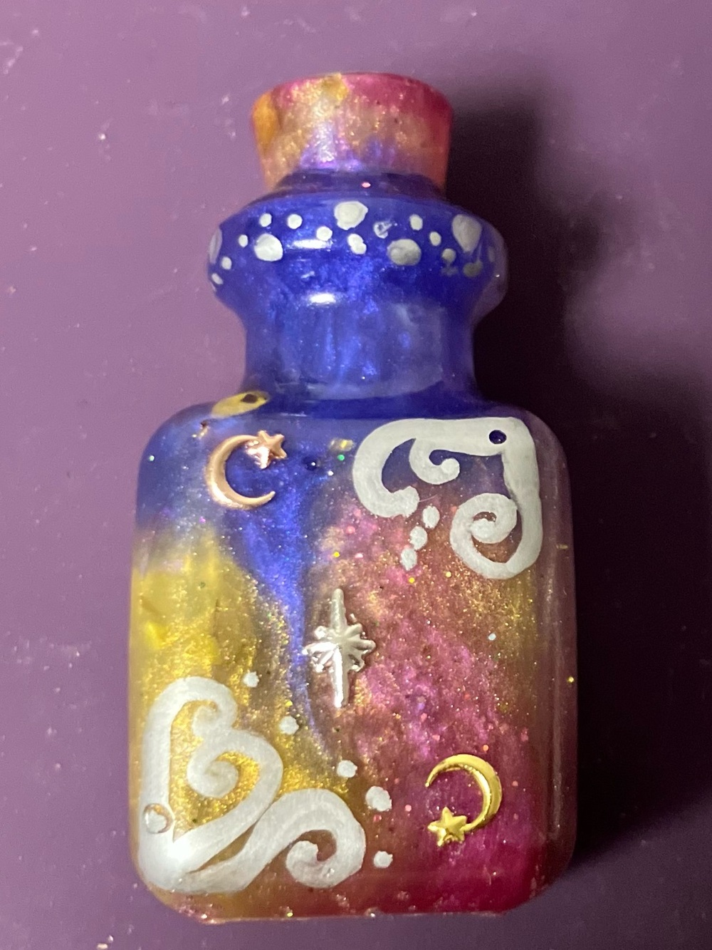 Angles in heaven mini potion bottle represents emotional